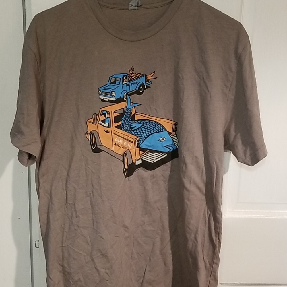 Mens XL phish 2014 orange beach